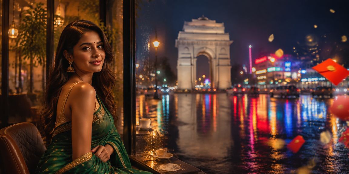 Delhi India Gate Red Envelope Bonus Festival